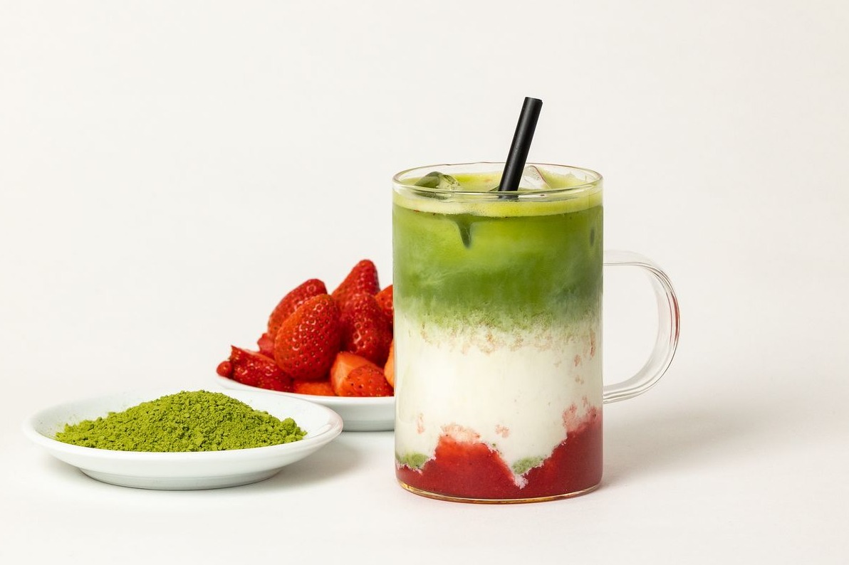 Matcha Erdbeere