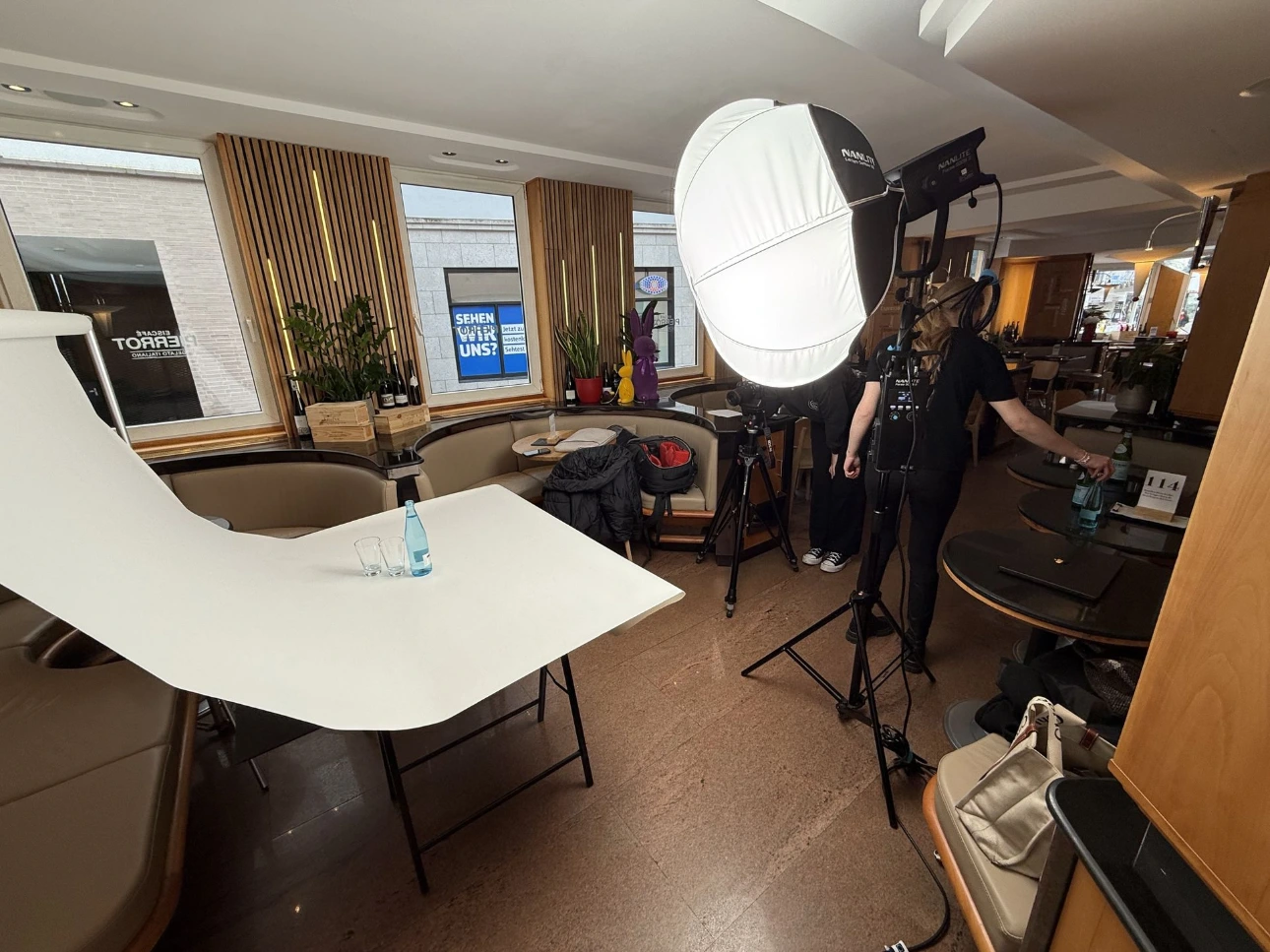 Fotoshooting für Produkt Bilder